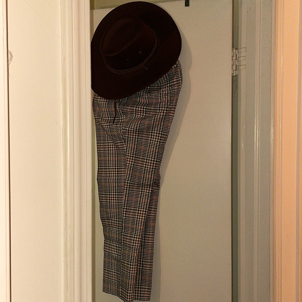 🍂 Autumnal Plaid Ankle Length Trousers